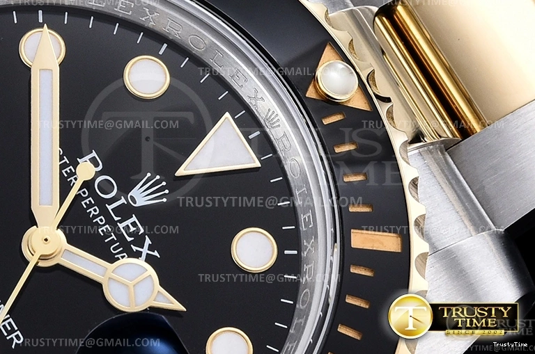 1020 Submariner 116613LN 904L YG SS Black ARF V3 SH Breathable 1086